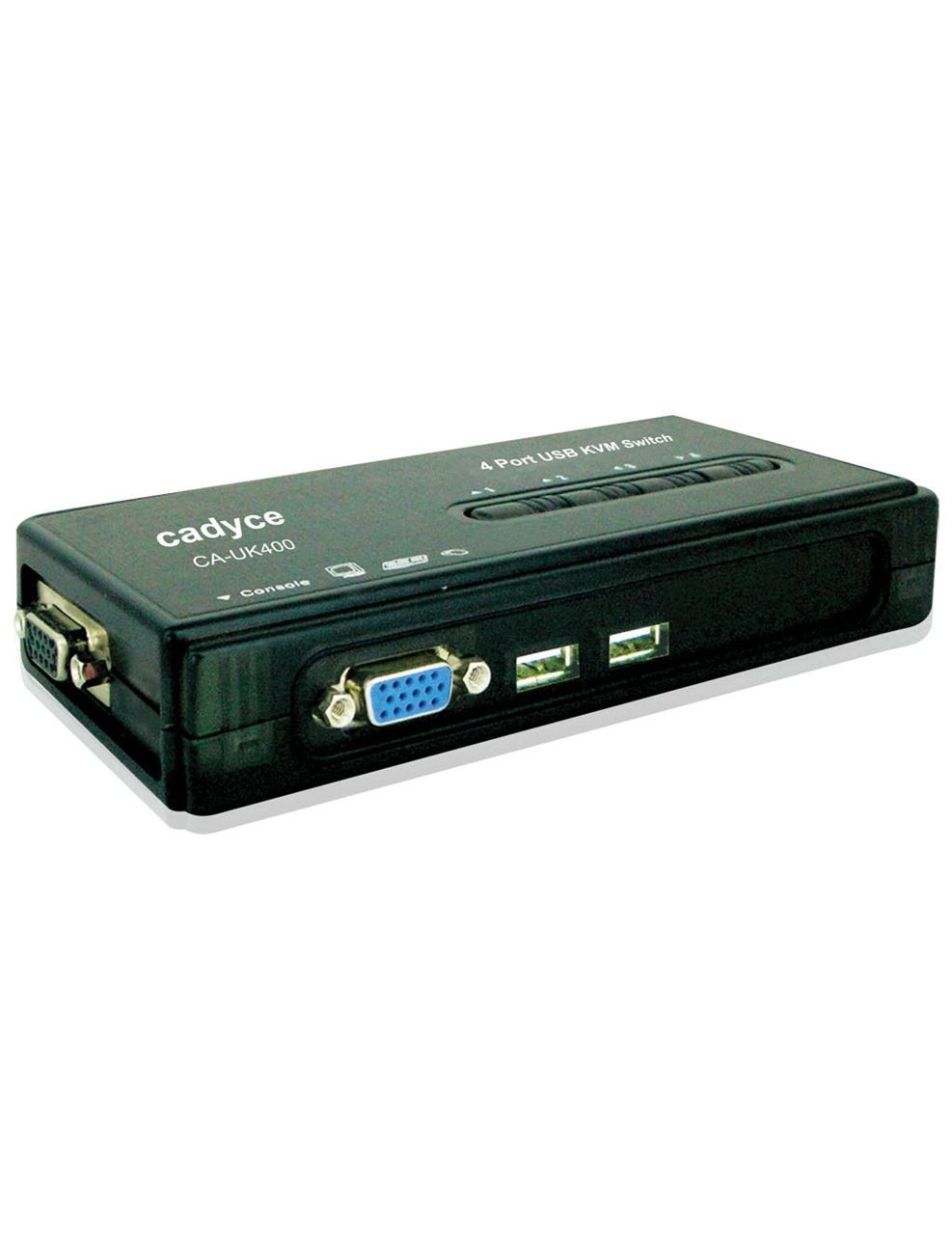 Cadyce CA-UK400 4 Port USB KVM | IT Infrastructure Experts!