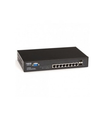  Black Box LPB4008A PoE L2 Managed Gigabit Switch with (6) 1000BASE-TX Ports