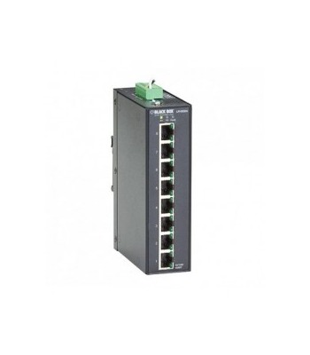 Black Box LPH008A Hardened Gigabit PoE+ Switch - 8-Port