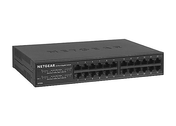 Netgear JGS324 Prosafe 24 Port Unmanaged Desktop Switch, LAN Capable, Black  at Rs 11240 in Ahmedabad